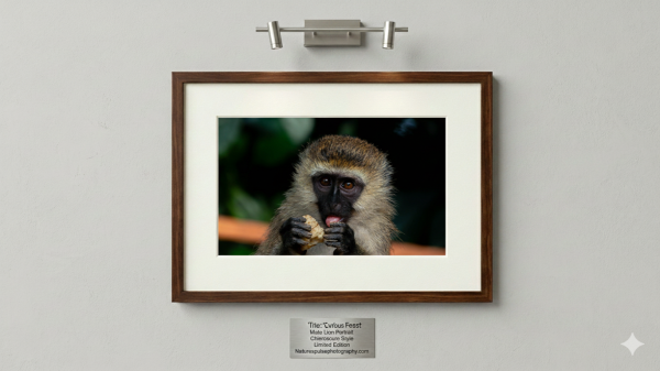 "Curious Feast" – A Candid Moment in the Wild